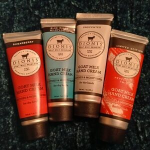 Dionis Goat Milk Hand Cream Set Of 4